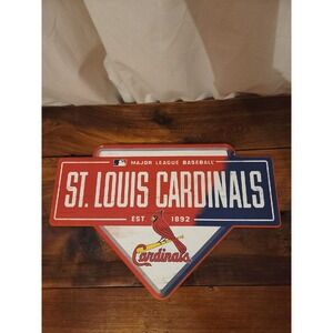 St Louis Cardinals wood sign‎